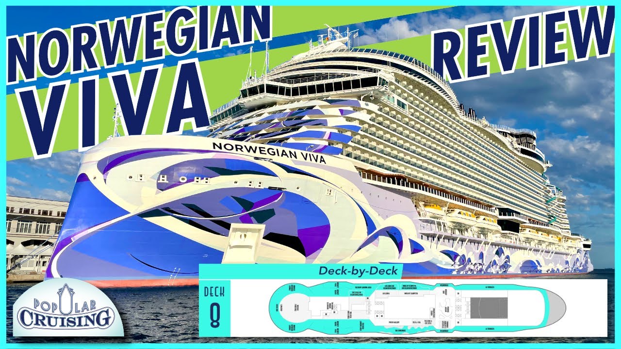 Tour Norwegian's NEWEST Cruise Ship 🏎️ Norwegian Viva Review & Deck-By-Deck NCL Viva Tour 2023