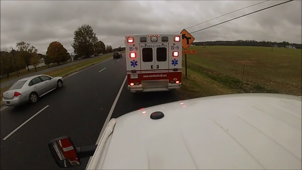 Paramedic B-5 ALS intercept and vehicle accident