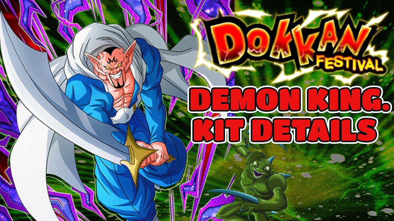 A TRUE DEMON KING!! - DOKKANFEST DABURA KIT OVERVIEW - BEST UNIT IN THE GAME!!! - DBZ DOKKAN BATTLE