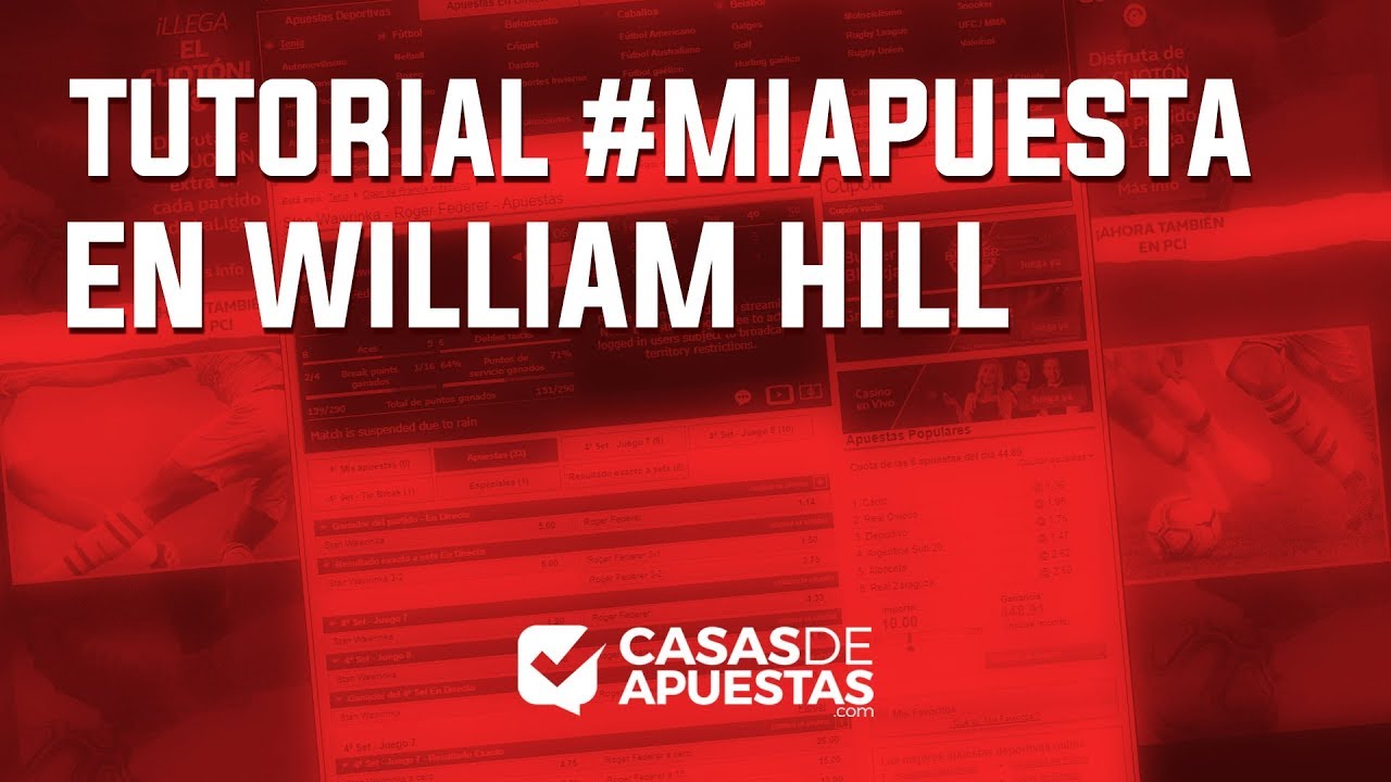 Qué es #MiApuesta de William Hill