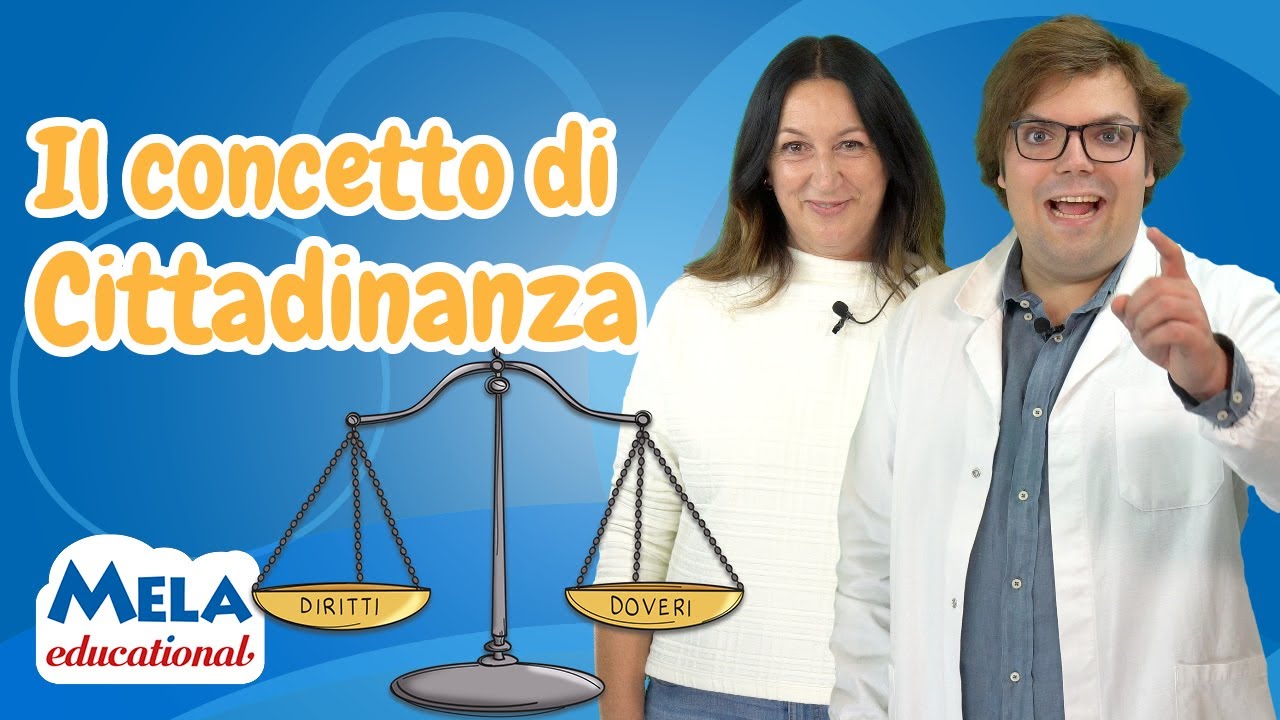 La cittadinanza - Renato lo scienziato Educational @Mela_Educational