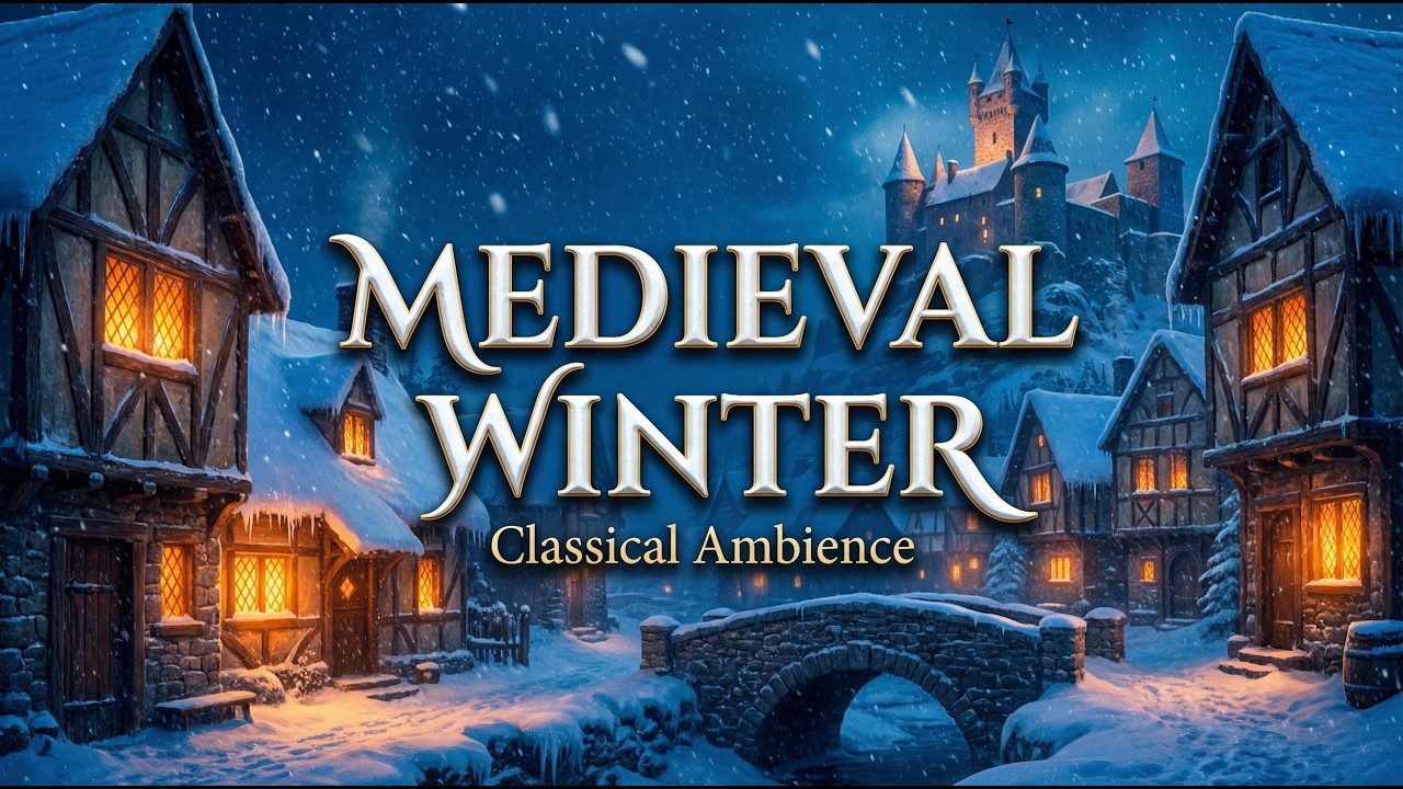 Medieval Winter Music for Studying, Reading and Deep Focus #medieval  #deepfocus  #wintervibes