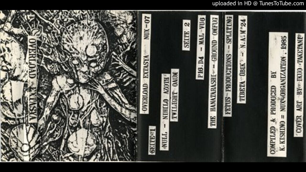 1/2 V/A 'OVERLOAD EXTASYA' C46 Cassette Compilation SIDE A 1985 (FULL ALBUM)