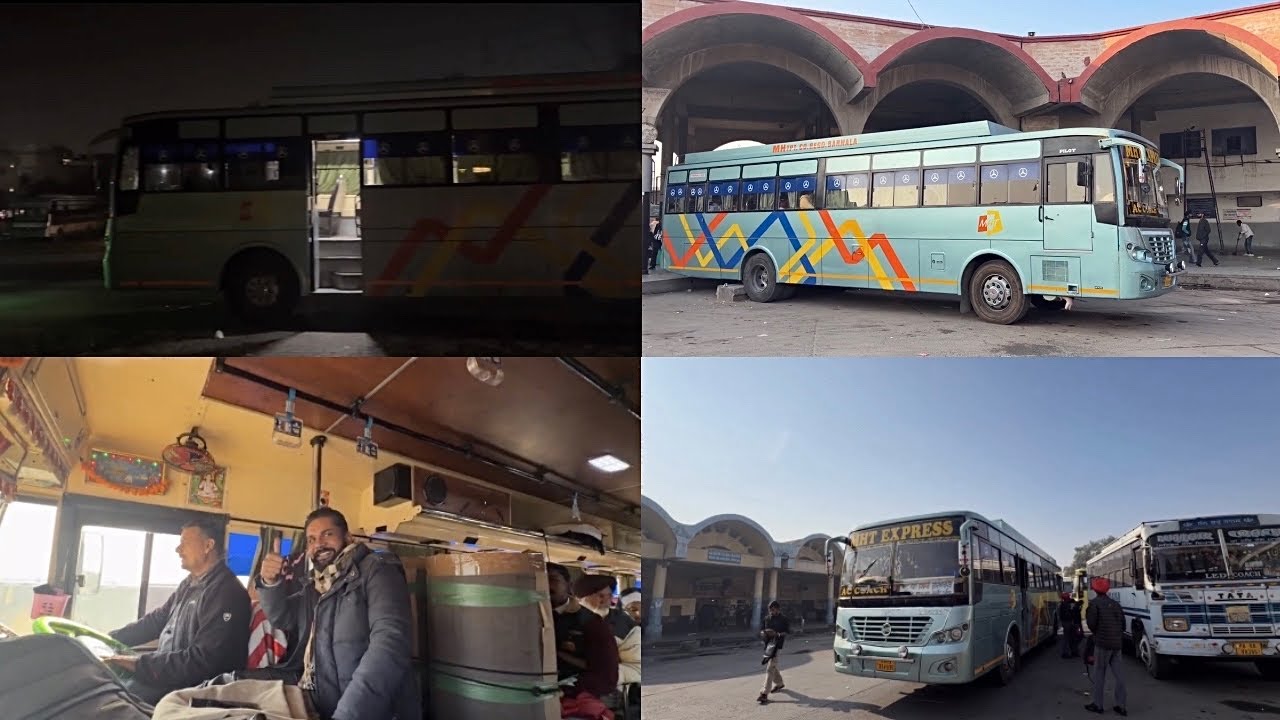 Bathinda To Jalandhar Bus 🚌 Journey Vlog 🤳 via Moga || MHT Bus 🚍 Journey Vlog 🎥 || #busjourneyvlog 