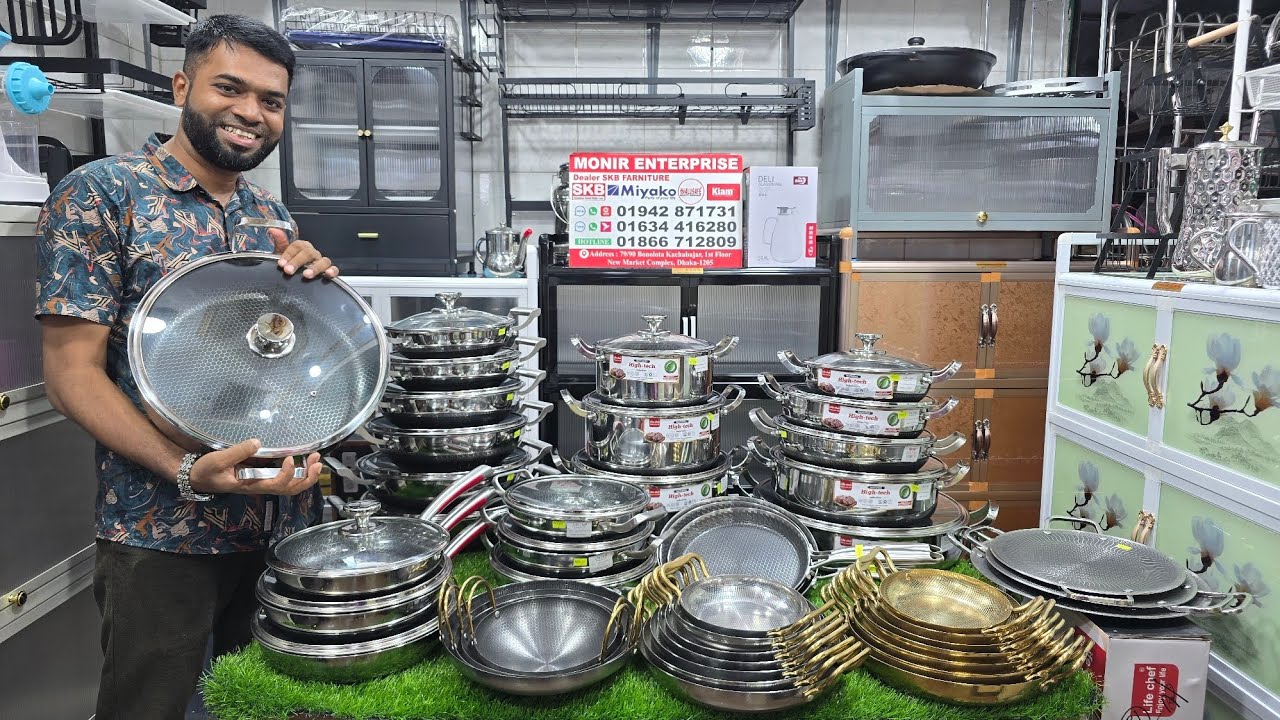 হানিকম্ব এর ক্যাসোরল,তাওয়া, সেলোপ্যান,মাল্টিপ্যান,ফ্রাইপ্যান কিনুন সবচেয়ে কমে ফ্রি হোম ডেলিভারিতে