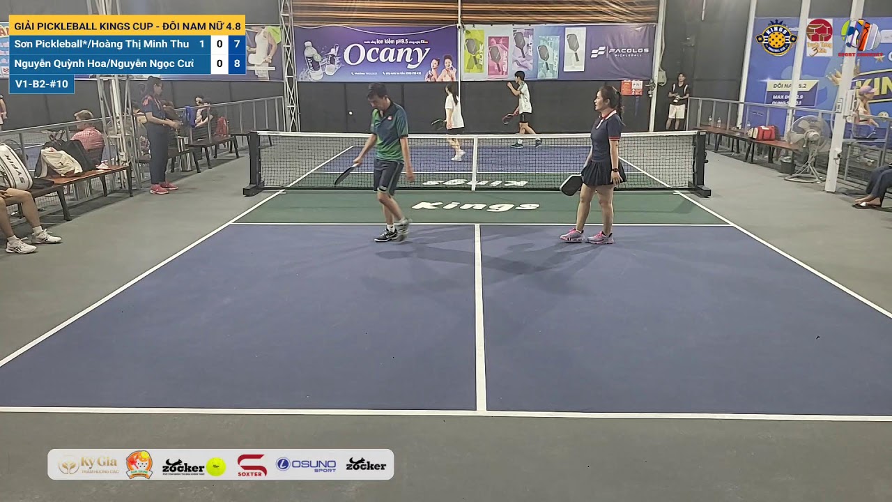 GIẢI PICKLEBALL KINGS CUP - ĐÔI NAM NỮ 4.8