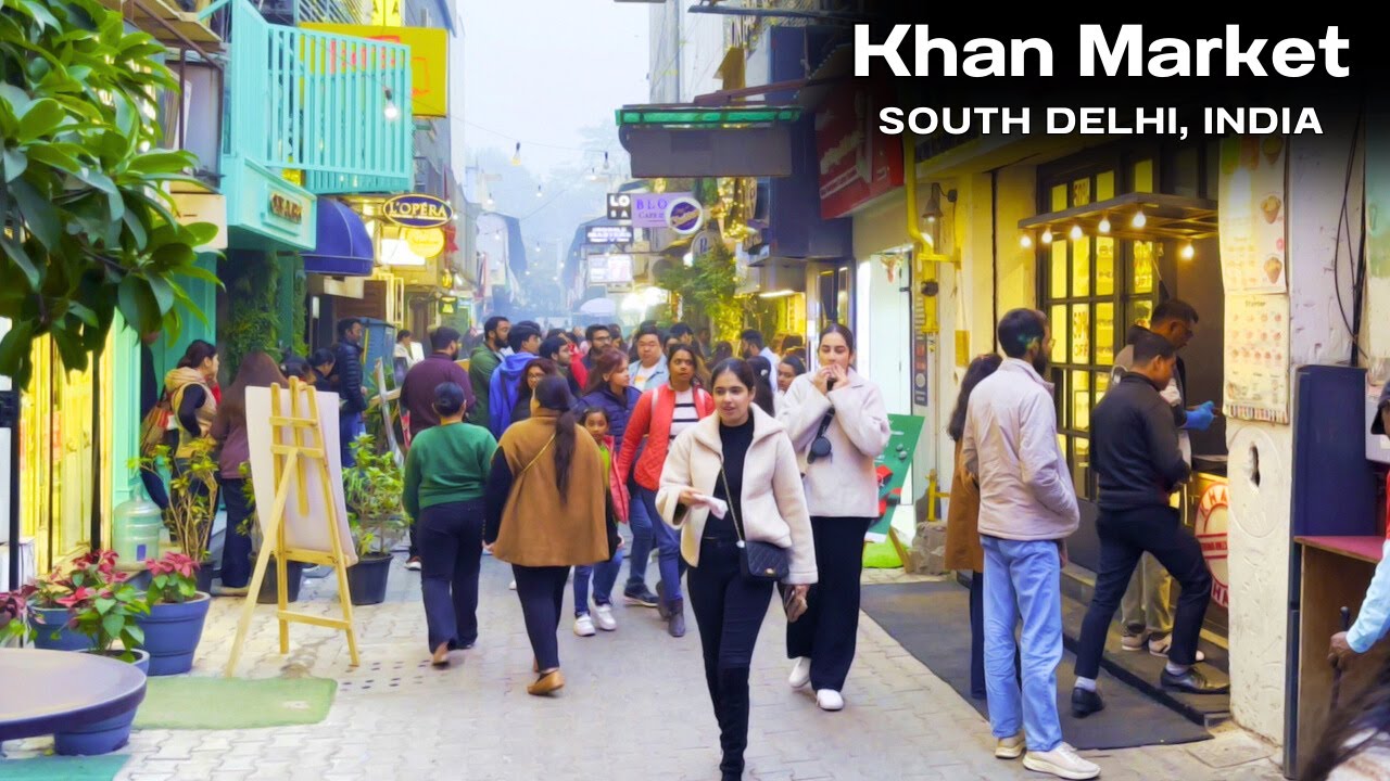 Khan Market Delhi - Khan Market Tour | South Delhi 🇮🇳 India Walking Tour