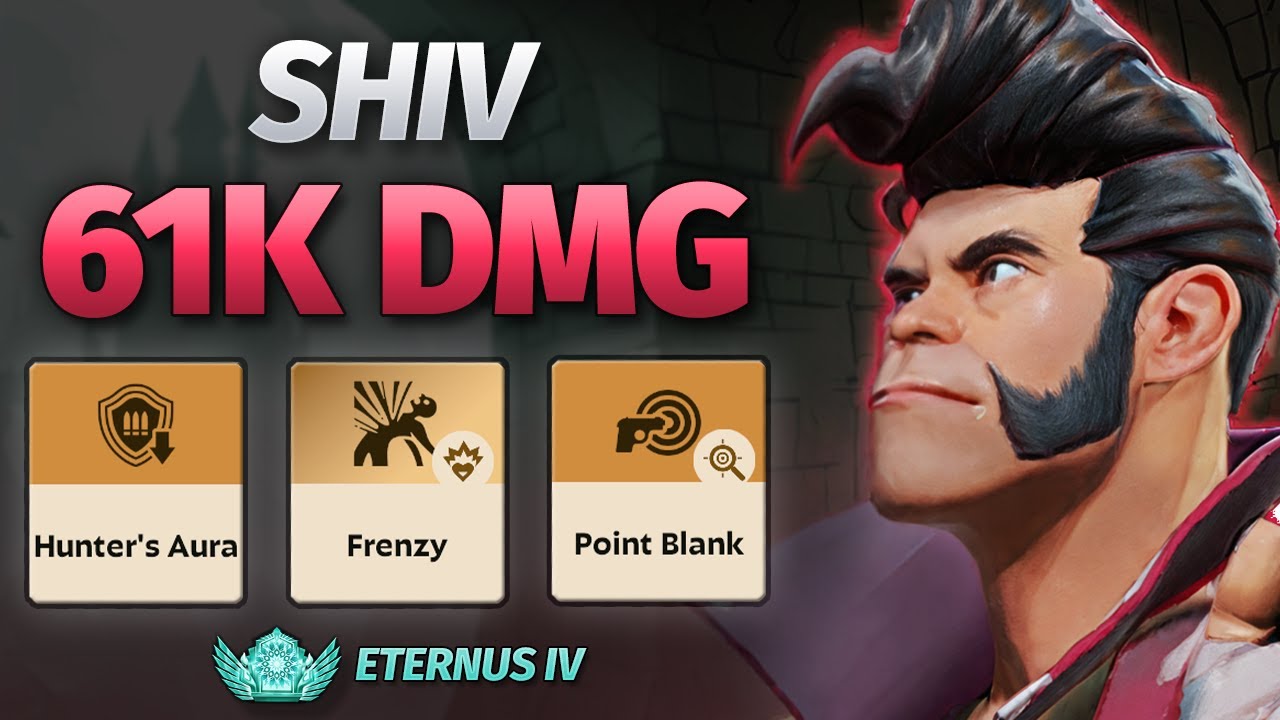 Shiv: GUN DAMAGE Build, Eternus Ranked Deadlock Replay