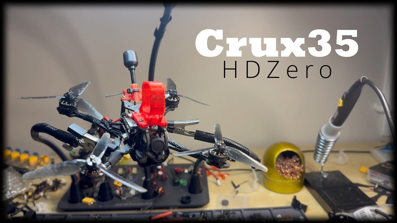 Crux35 HDZero — самый дешёвый дрон FPV BNF, который стоит своих денег? — Обзор и фристайл-полёты
