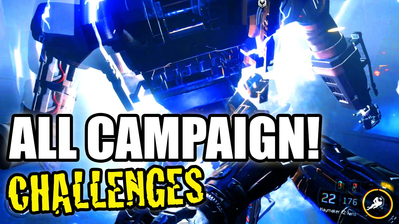 All Campaign Challenges! Call Of Duty: Black Ops 3