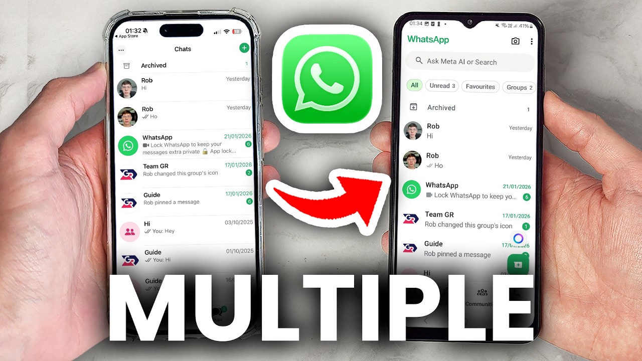How To Use Same WhatsApp On Multiple Phones - Step By Step