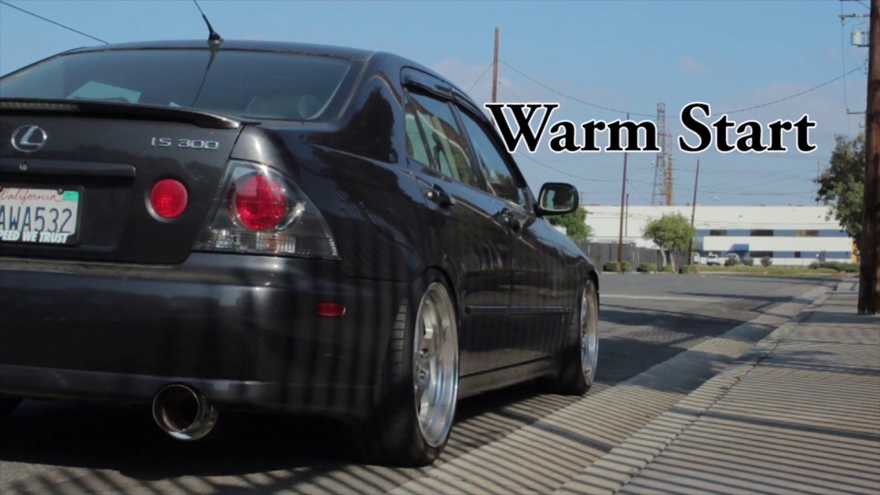 Lexus Is300 Stock Vs Greddy Revolution Rs CatBack Exhaust