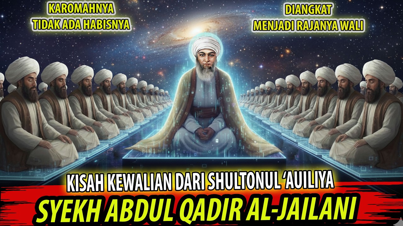 WALIYULLAH DENGAN MAQOM TERTINGGI YG MAMPU MENAKLUKAN ALAM GHAIB | SYEKH ABDUL QADIR JAILANI