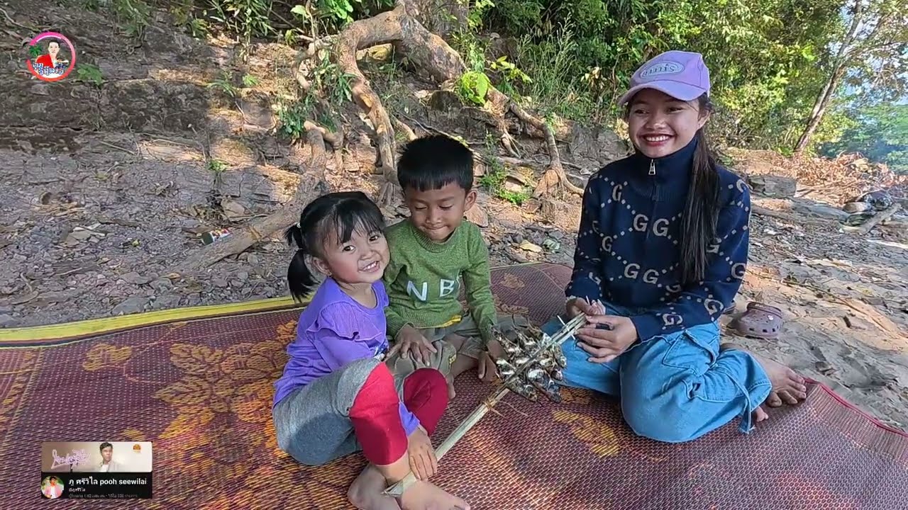วันนี้น้องธิดา น้องแก้วตา พาไปกินปลาที่แม่น้ำเซละนอง ปลาสดๆจากธรรมชาติ