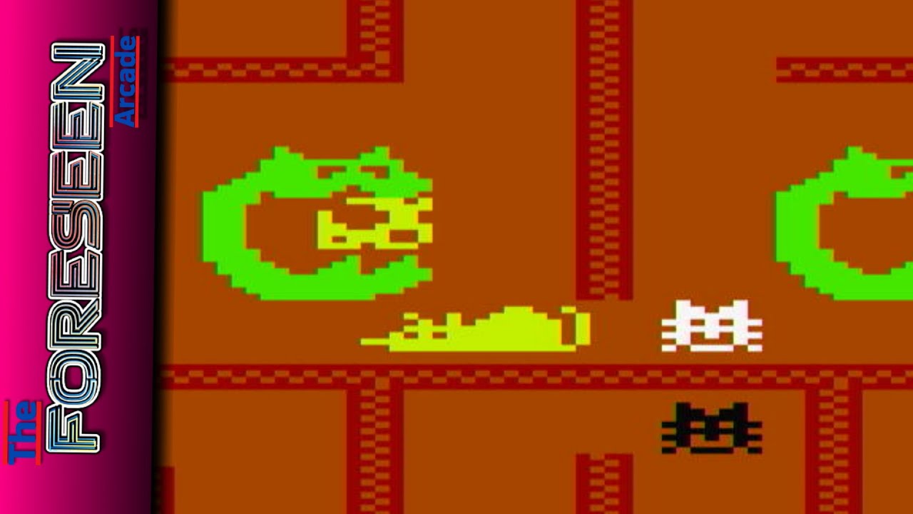 Motor Mouse - VIC-20 Gameplay