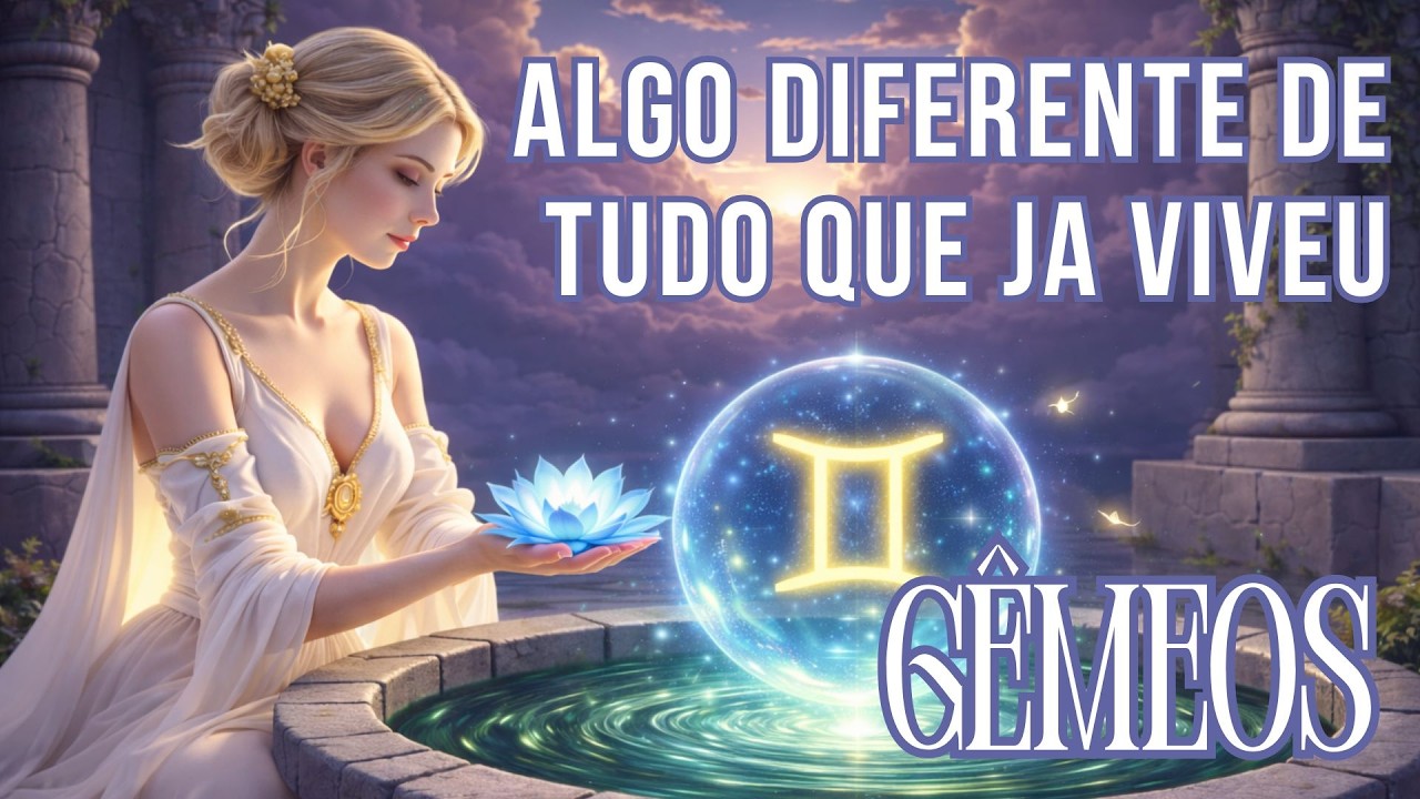 GÊMEOS ♊️ALGO DIFERENTE DE TUDO QUE JÁ VIVEU  - #signos #tarot #gêmeos