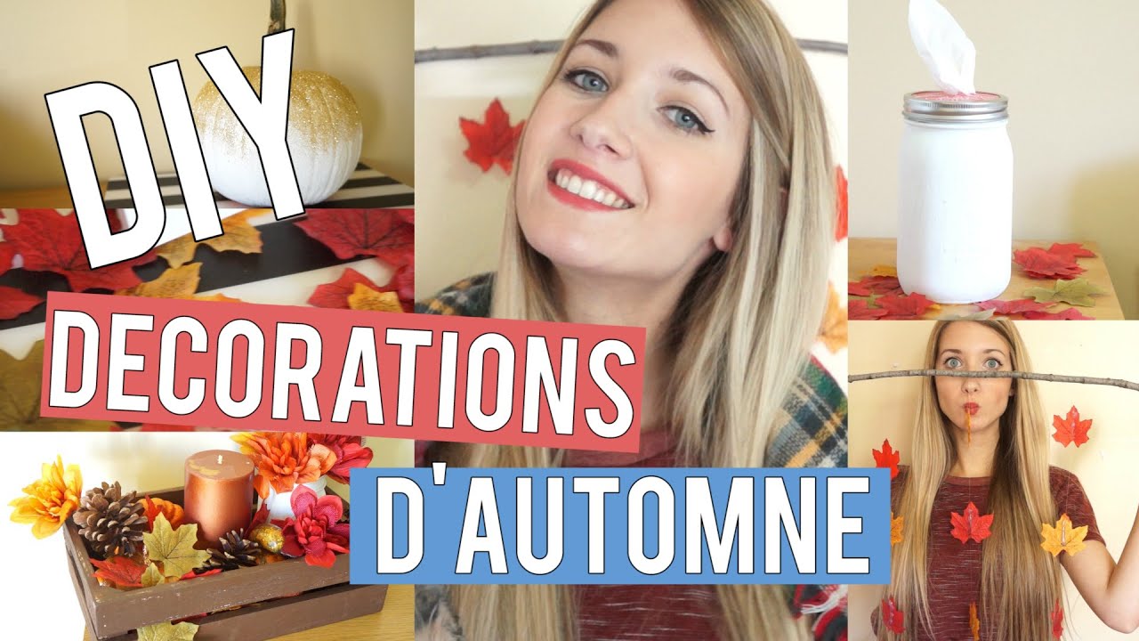 DIY Décorations d'Automne ! | Faciles, rapides et abordables !