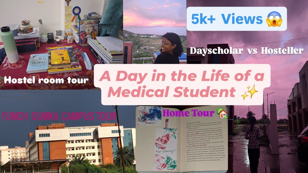 My medical college campus, hostel room & home Tour 🏡😁 // PJMCH DUMKA 🤗 #medicalcollege #campustour 