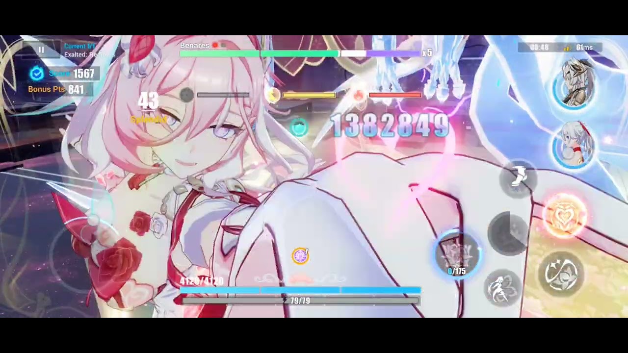 Benares (Symphony) 517D | 773 Pts HLE (S0+1) FWS (S0+1) PAWS (S0+1) | Redlotus Abyss [HI3 v8.6]