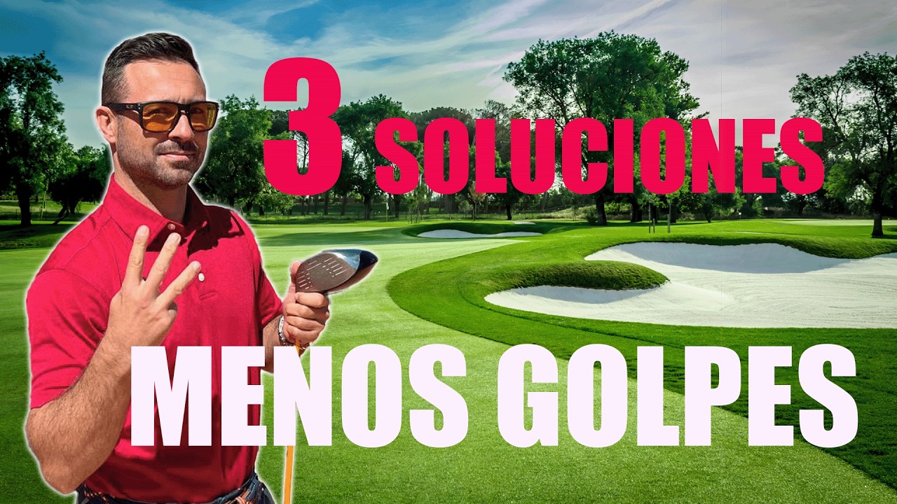 Haz MENOS GOLPES con estos 3 EJERCICIOS de GOLF! ⛳️ No más Slice ni Fallos en tu Swing💪