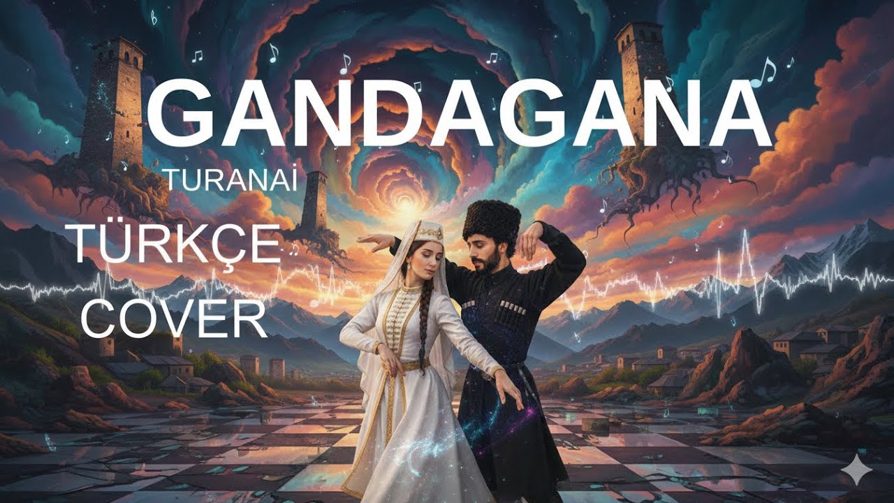Sevince  | Turanai (Gandagana Acharuli Turkish Cover ) Mystic Anatolian AI Music | Spiritual Folk