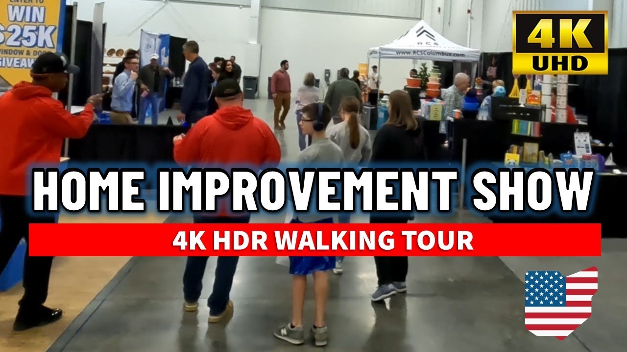 A Walkthrough of the Columbus Home Improvement Show 2024 in 4K UHD