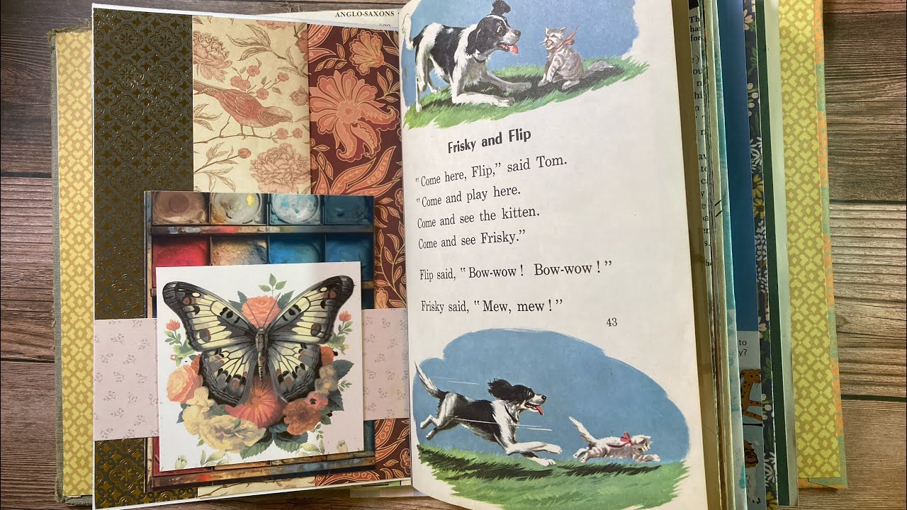 Free Design Hack to decorate junk journal pages, covers, and ephemera