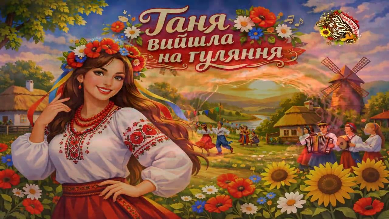 Пісні від Юрія   Таня вийшла на гуляння 2