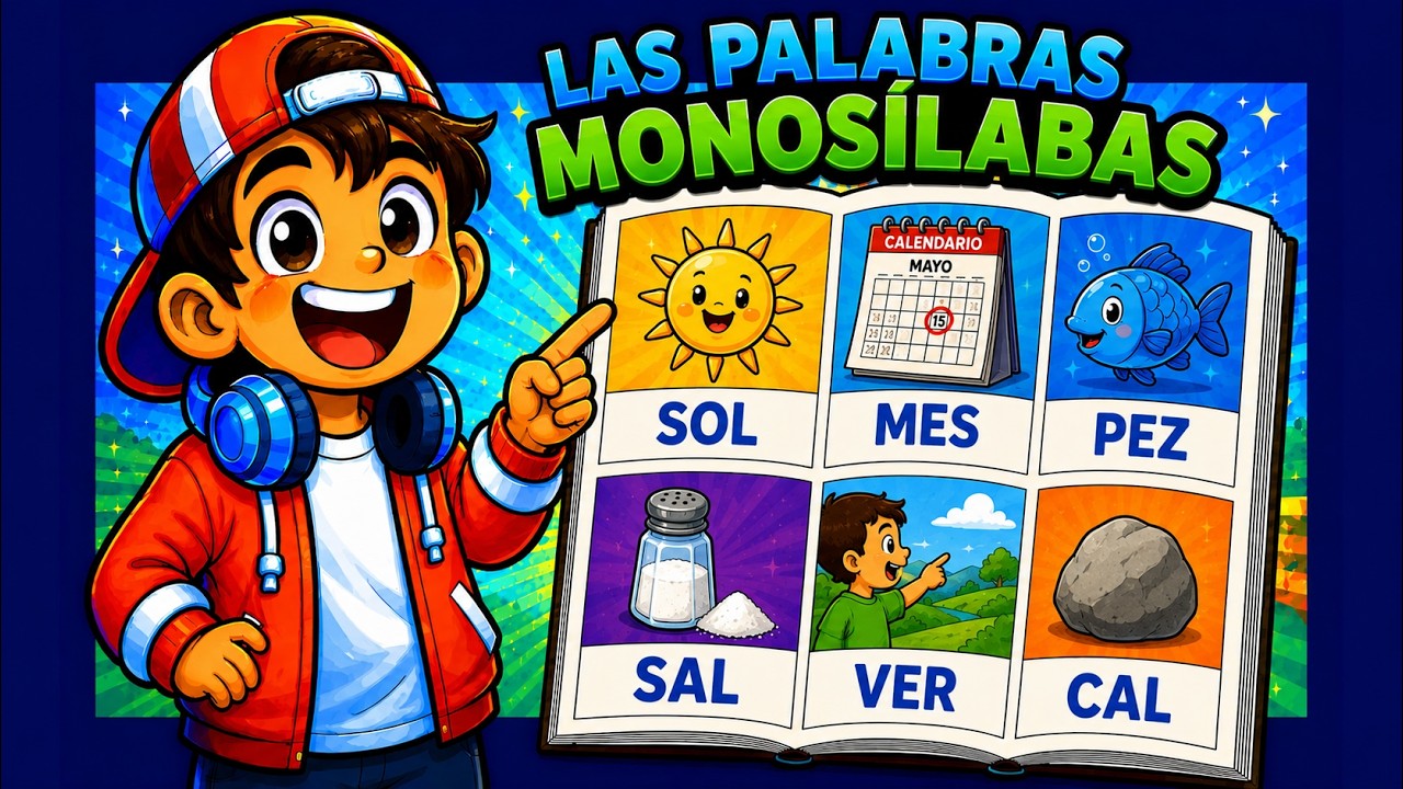 Las palabras monosílabas 👩🏻‍🏫🏫✍🏻