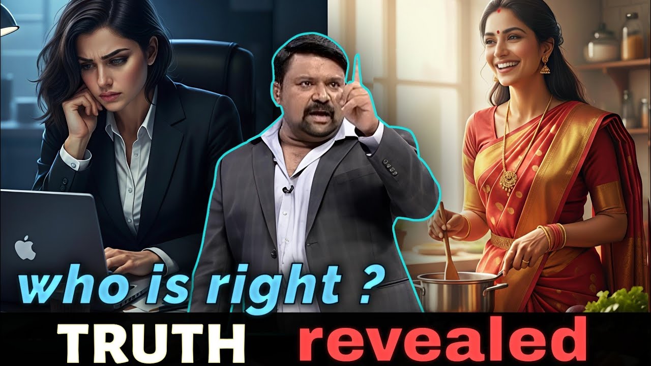 Women Must Work?  | Working Women vs Homemakers | Neeya Naana |Shocking Reality Exposed!