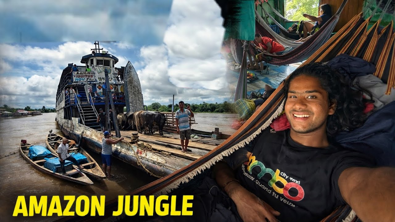 Ep2🇵🇪 Last day in Amazon Forest / Leticia - Iquitos Peru 