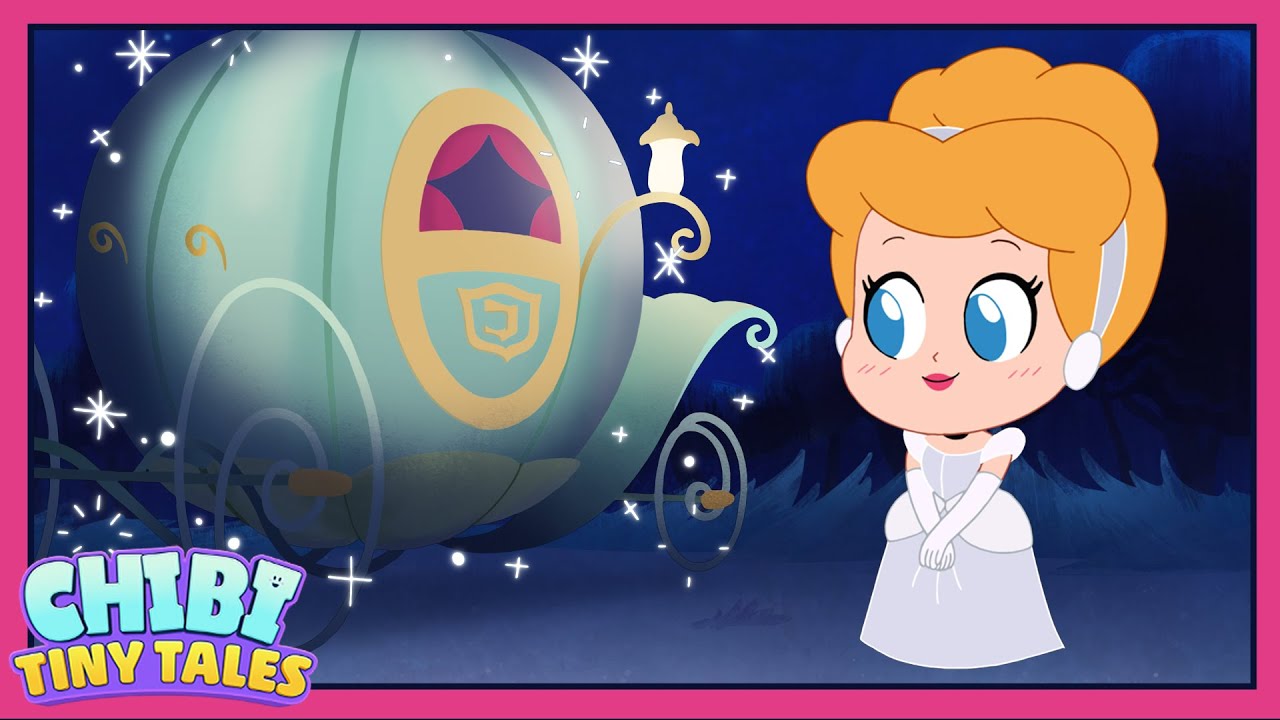 Disney's Cinderella: As Told By Chibi | Chibi Tiny Tales | @disneychannelanimation