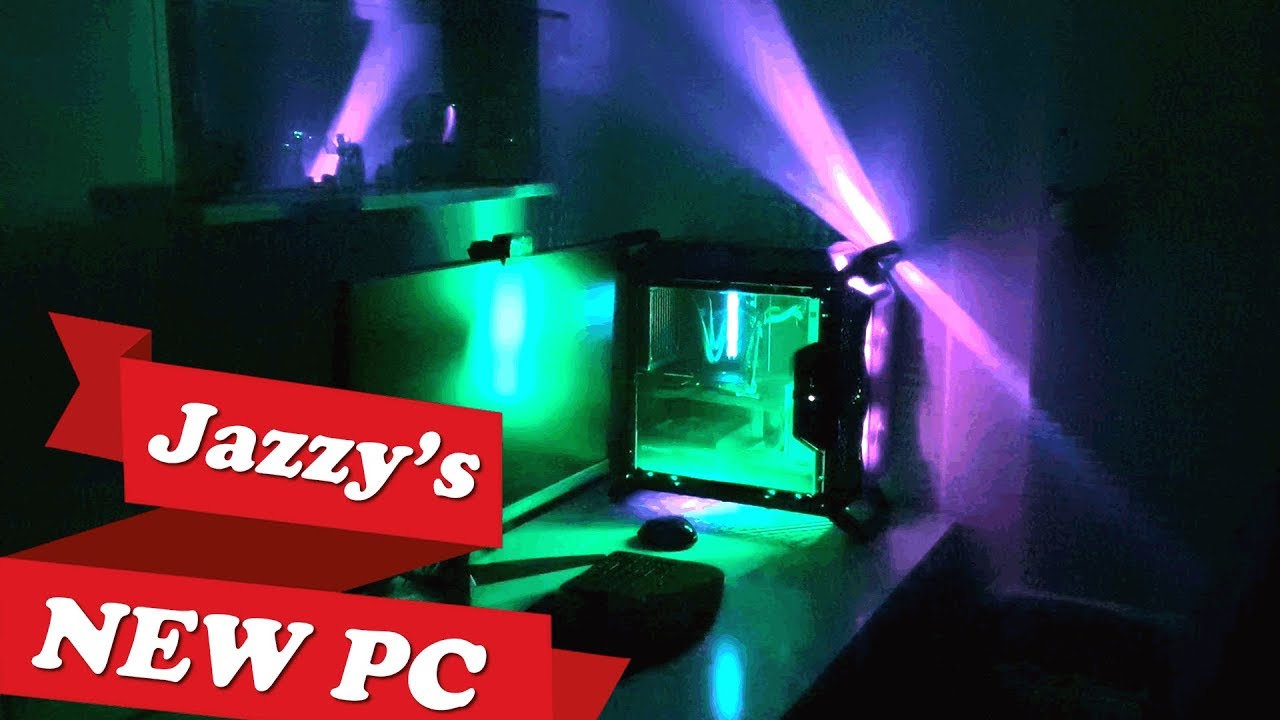 Reviewing Jasmine's Custom Gaming PC From MWave And 144 vs 60 FPS Monitor Test
