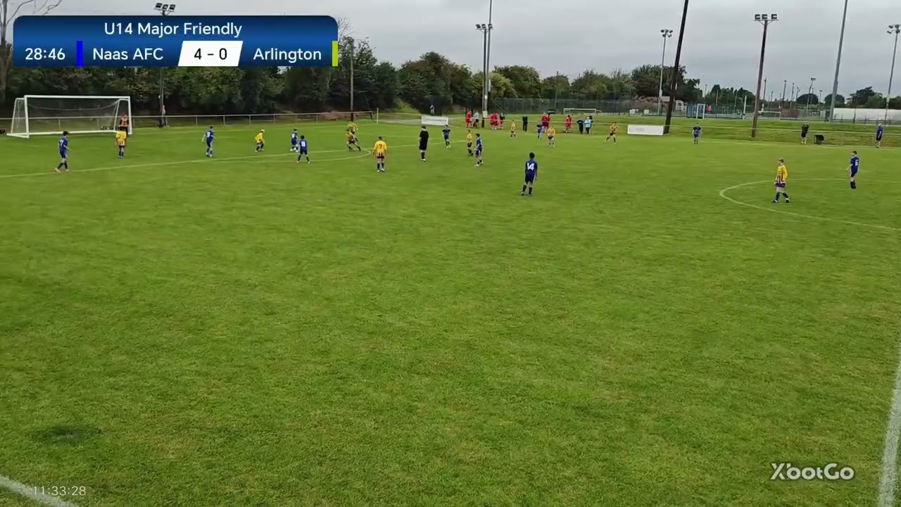 Naas AFC v Arlington U14 Major Friendly (Highlights)