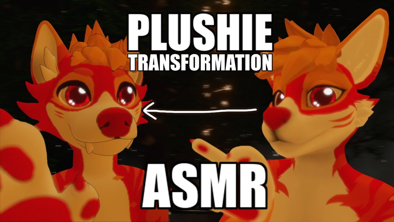 [Furry ASMR] Transforming into a soft PLUSHIE to help you sleep (Personal Attention RP)  🧸