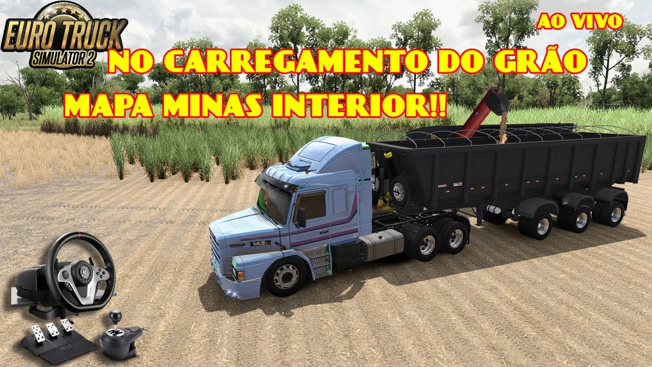 🔴AO VIVO🔴 REALISMO AO ESTREMO NO EURO TRUCK SIMULATOR 2 #ETS2🚦 #NAPUXADADOGÃO!!!