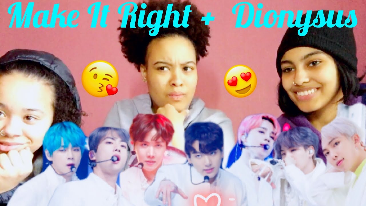BTS - Make It Right + Dionysus || Live COMEBACK stage | REACTION