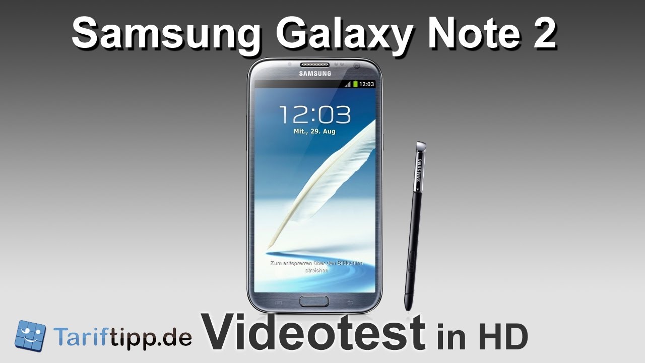 Samsung Galaxy Note 2 | Test in HD (deutsch)