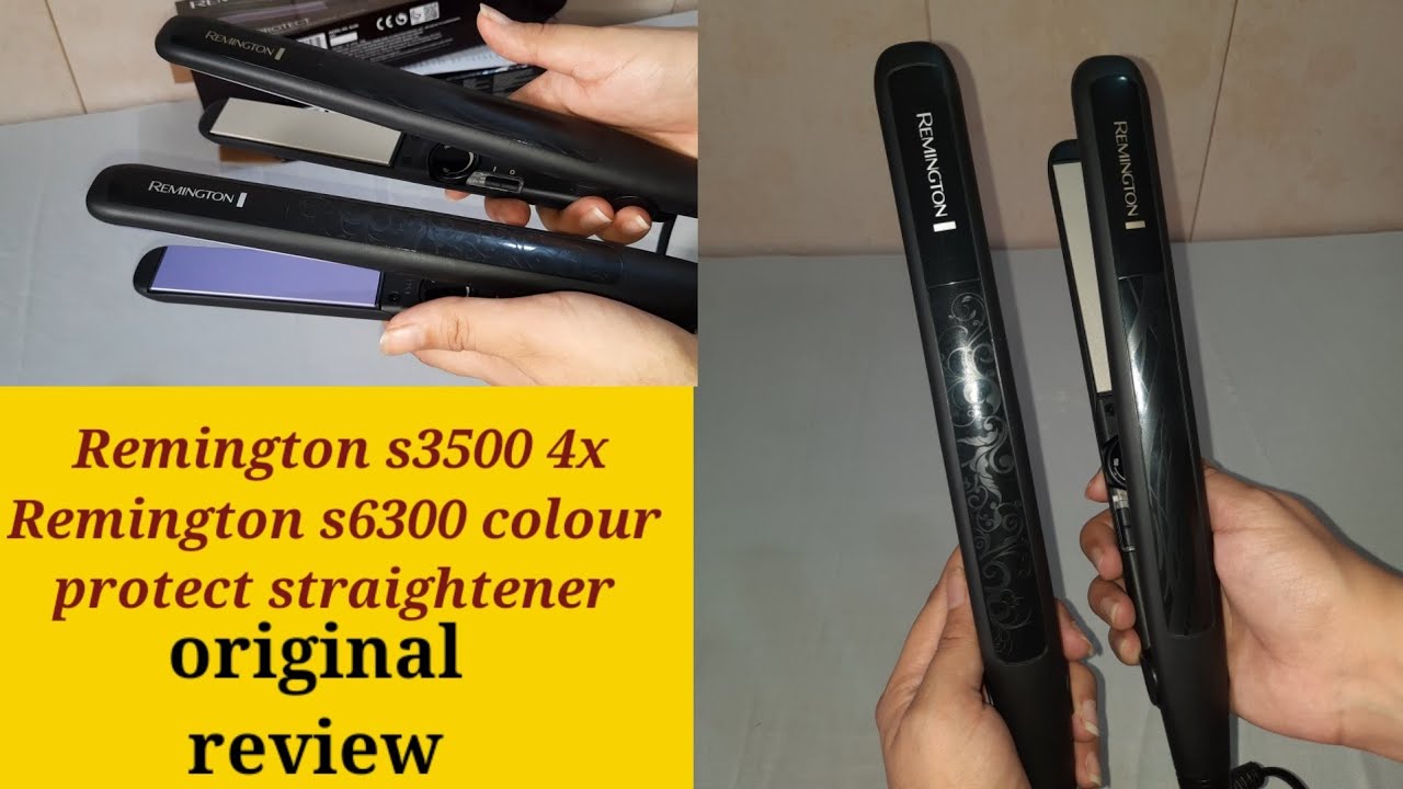Remington s3500 straightener||Remington s6300 colour protect straightener review