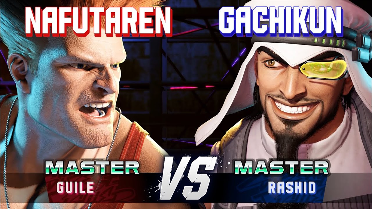 SF6 ▰ NAFUTAREN (Guile) vs GACHIKUN (Rashid) ▰ High Level Gameplay