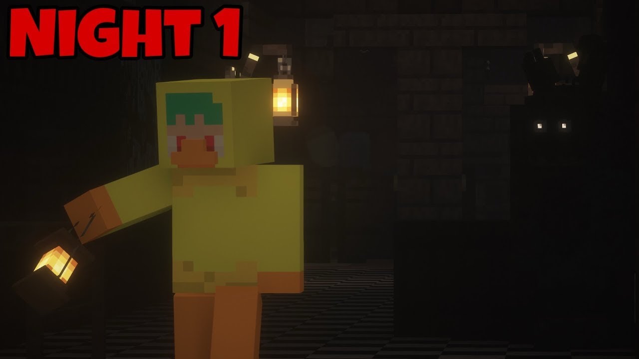 Fazbear’s Steakhouse | Night 1 | Fnaf Minecraft Roleplay