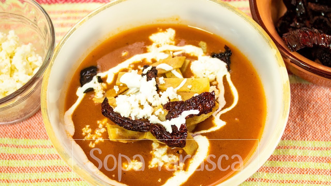 Sopa Tarasca Receta Michoacana