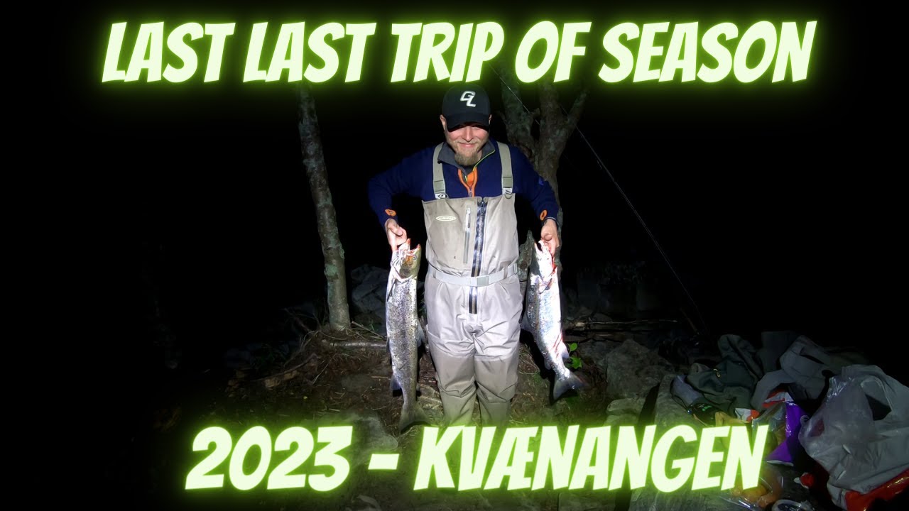 Salmon fishing in kvaenangen 2023 last last trip