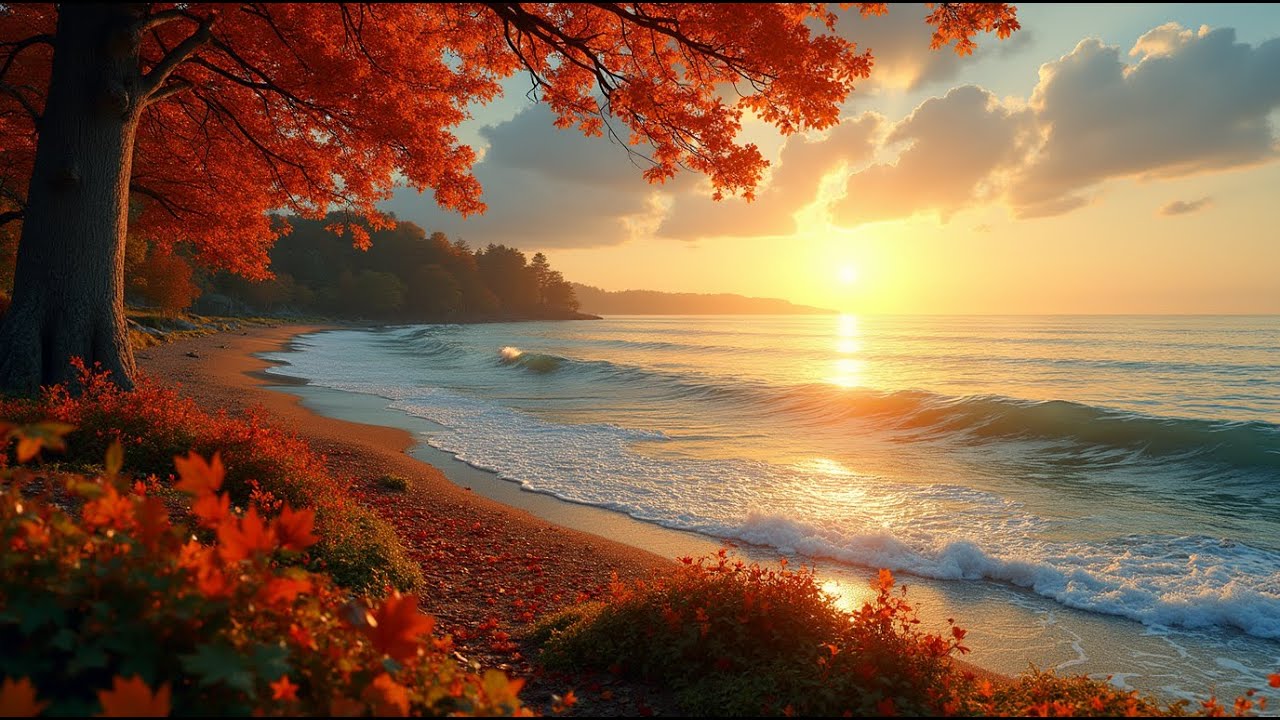 Peaceful Instrumental Mix | Piano, Violin & Acoustic Guitar — Autumn Journey