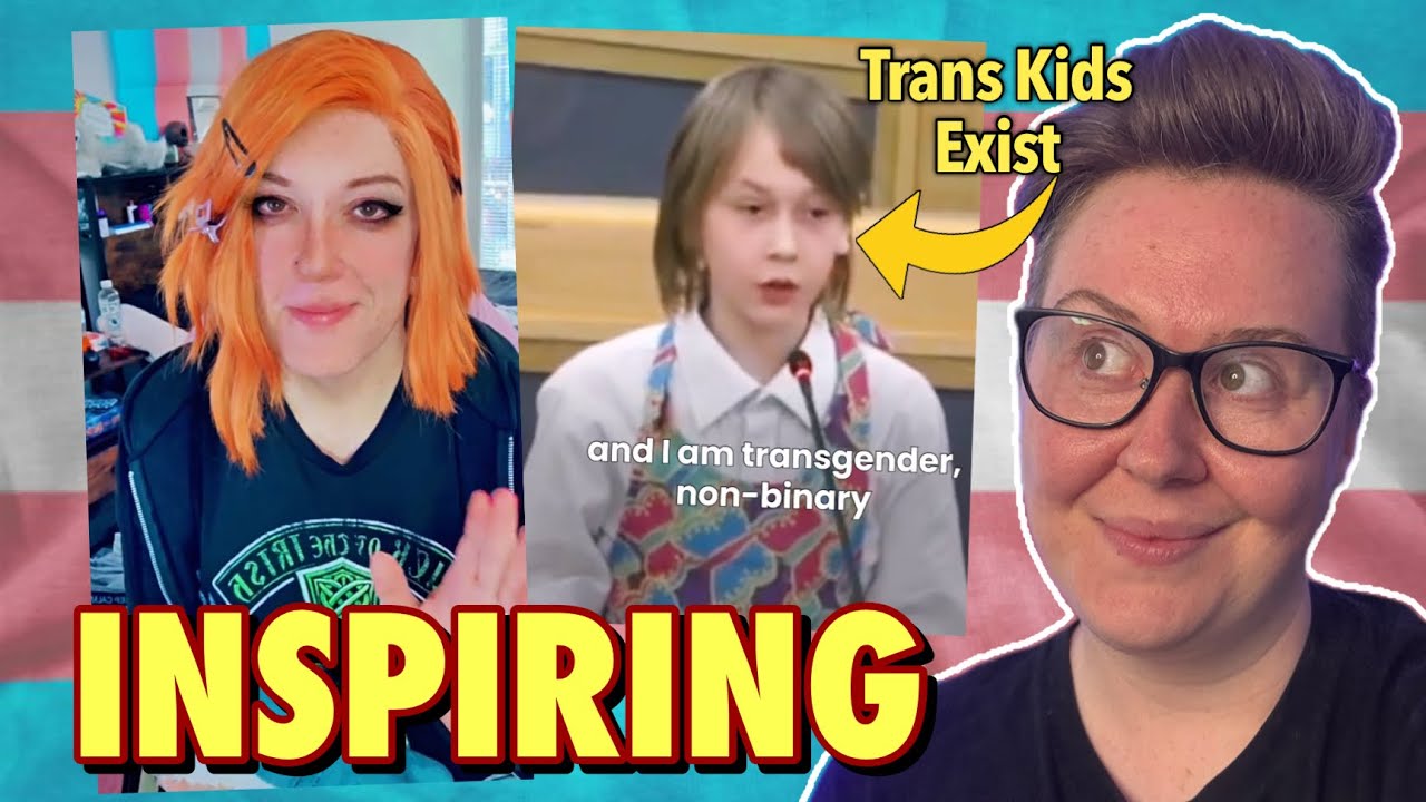 Trans Kids Exist! | Trans Guy Reacts to Trans Positive TikToks