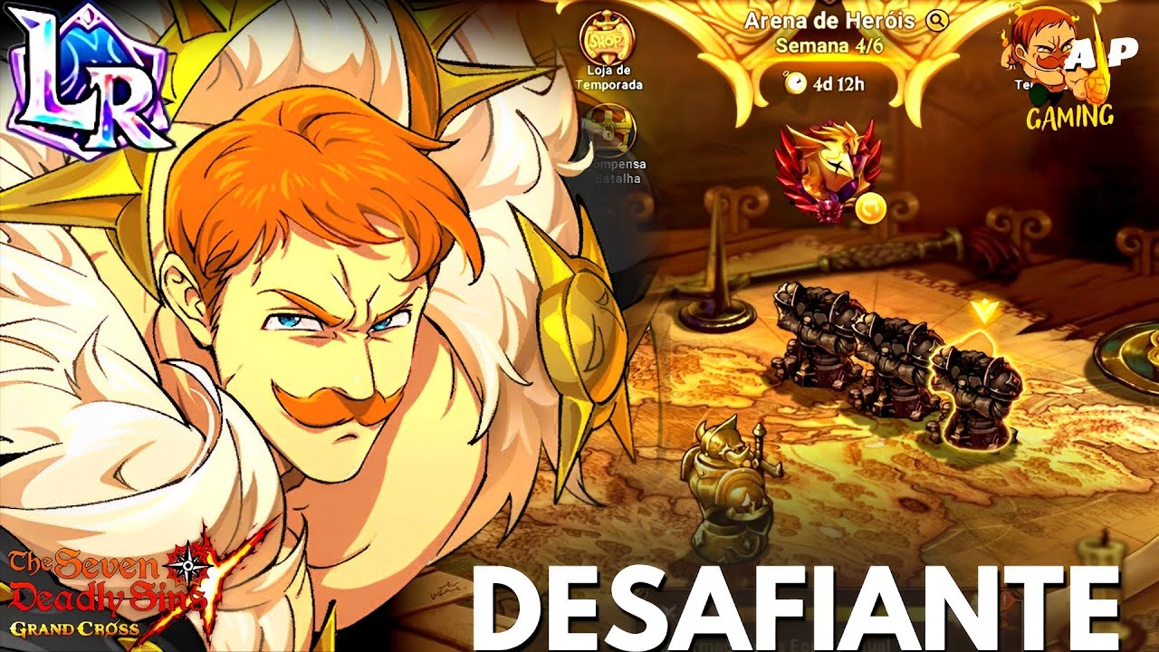 CONTA F2P! FAZENDO A ARENA DE H&Eacute;ROIS NA DESAFIANTE! - The Seven Deadly Sins