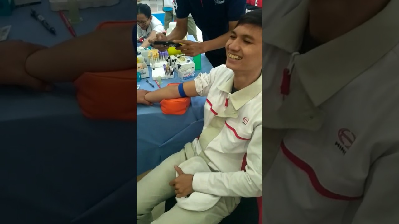 Video lucu Phobia jarum suntik medical checkup