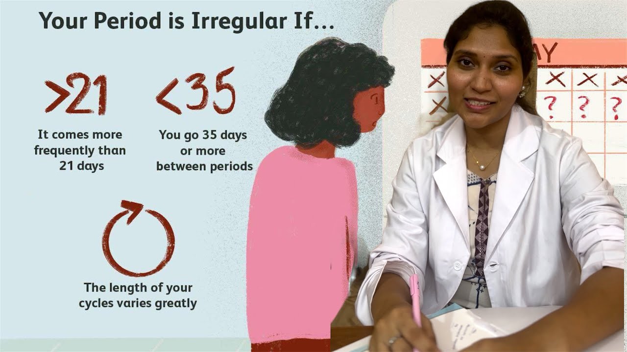 Menstrual irregularities/heavy menstrual bleeding/period problems/spotting / amenorrhoea 