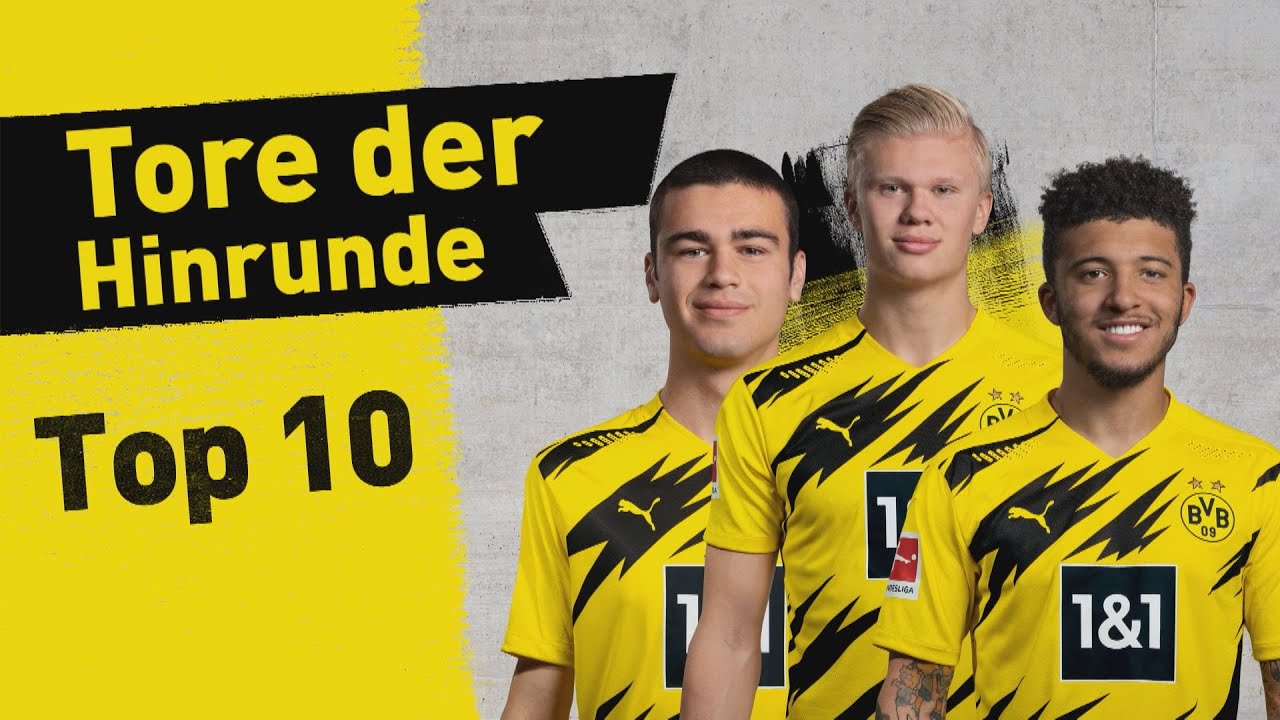 Haaland, Moukoko & more! | Top 10 - Goals of the first half of the season