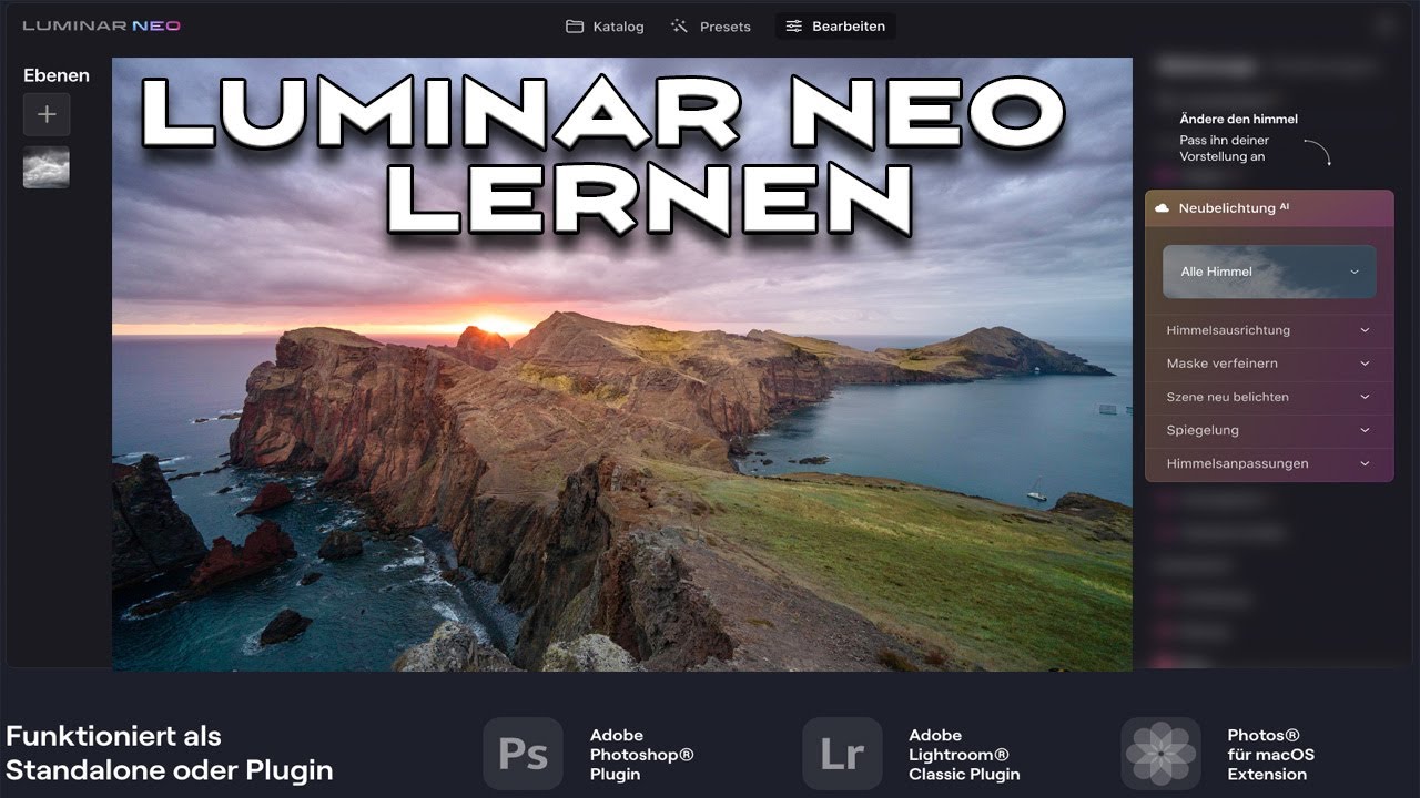 Luminar NEO Alle TOOL´s in 30 Minuten erklärt!  Dein schneller Start in die Bildbearbeitung